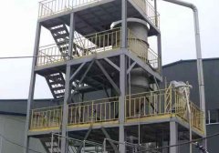 氯化鈉、硫酸鈉蒸發(fā)結(jié)晶設(shè)備安裝完成